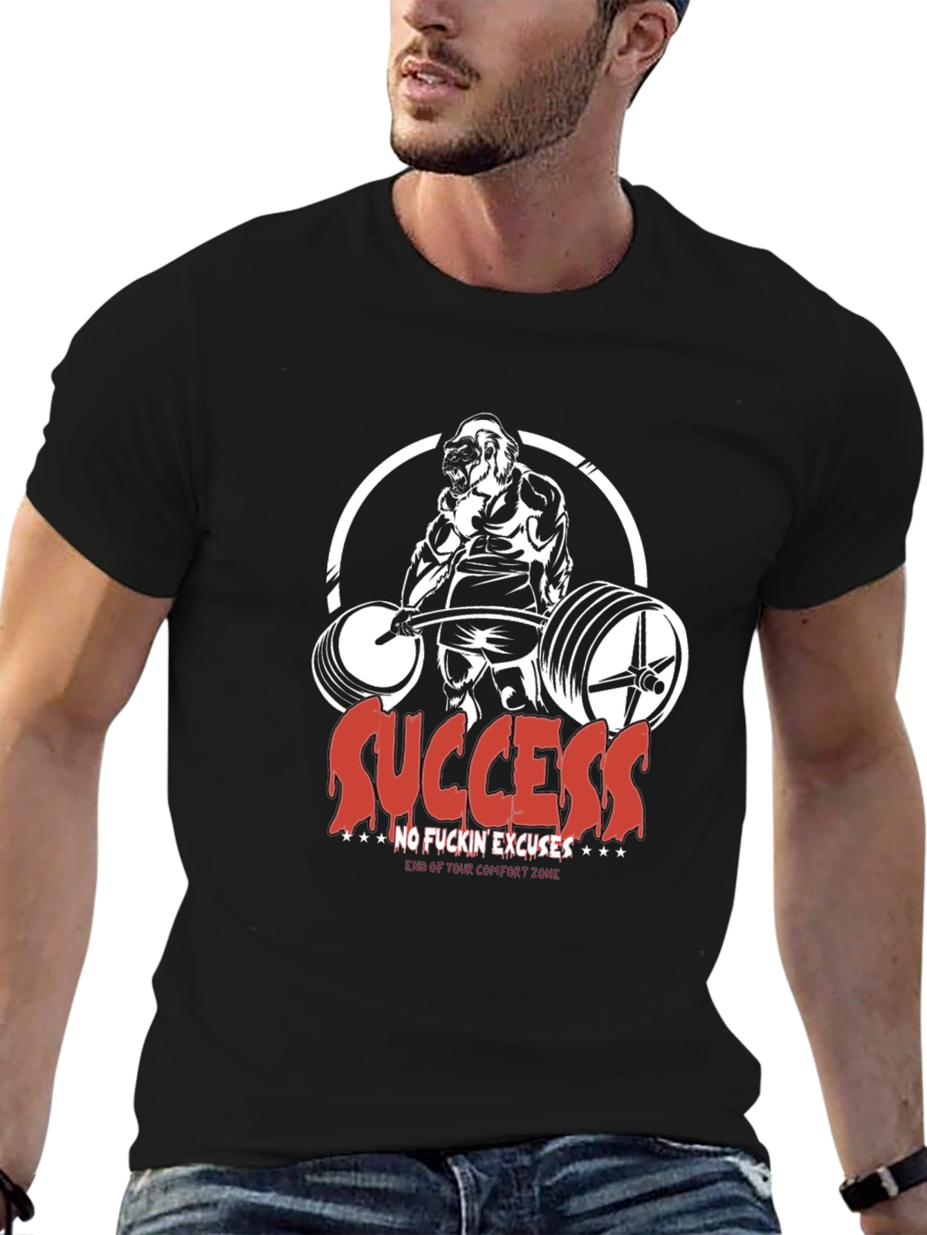 Success Gorilla Barbell T-Shirt