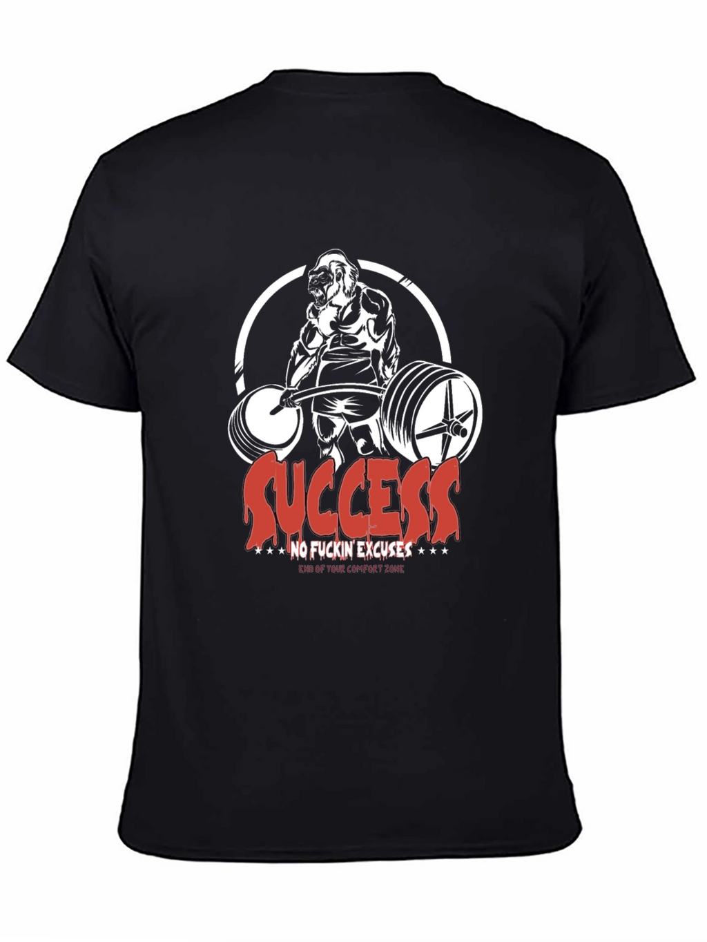 Success Gorilla Barbell T-Shirt