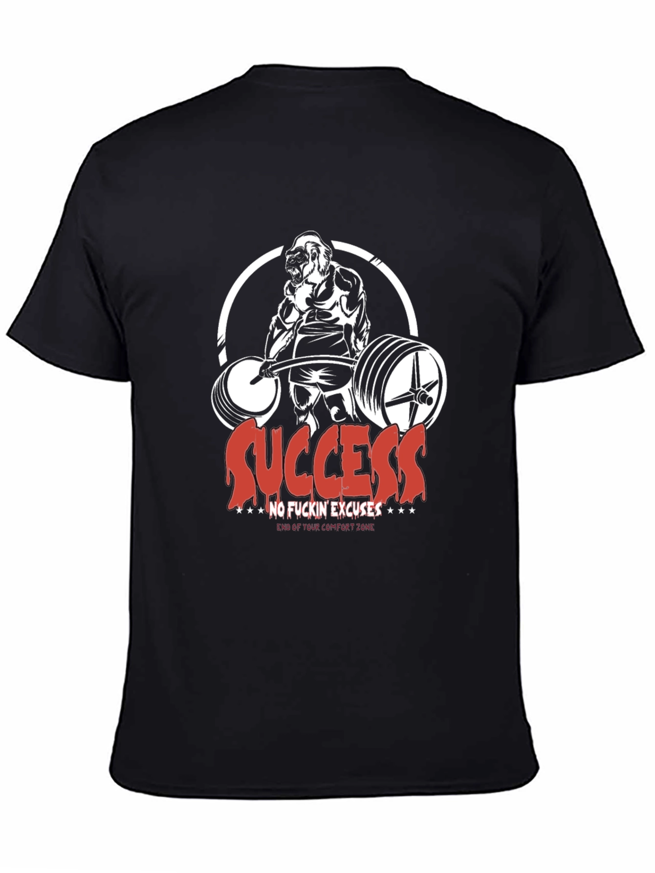 Success Gorilla Barbell T-Shirt