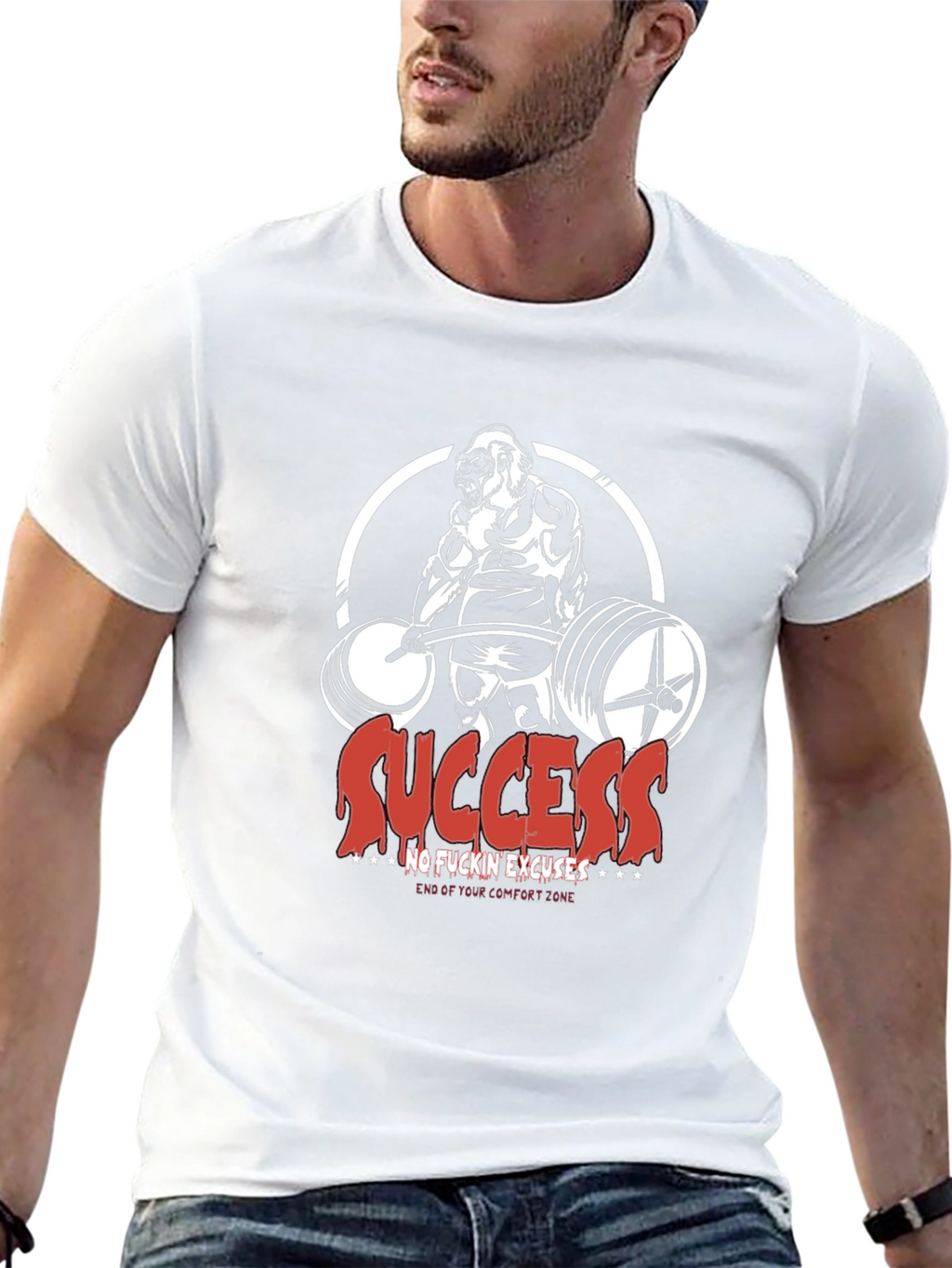 Success Gorilla Barbell T-Shirt