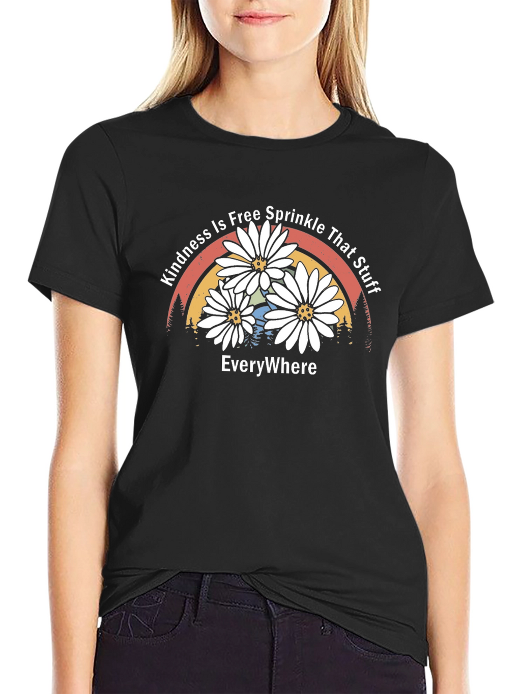 Kindness Is Free T-Shirt - Sprinkle That Stuff Everywhere