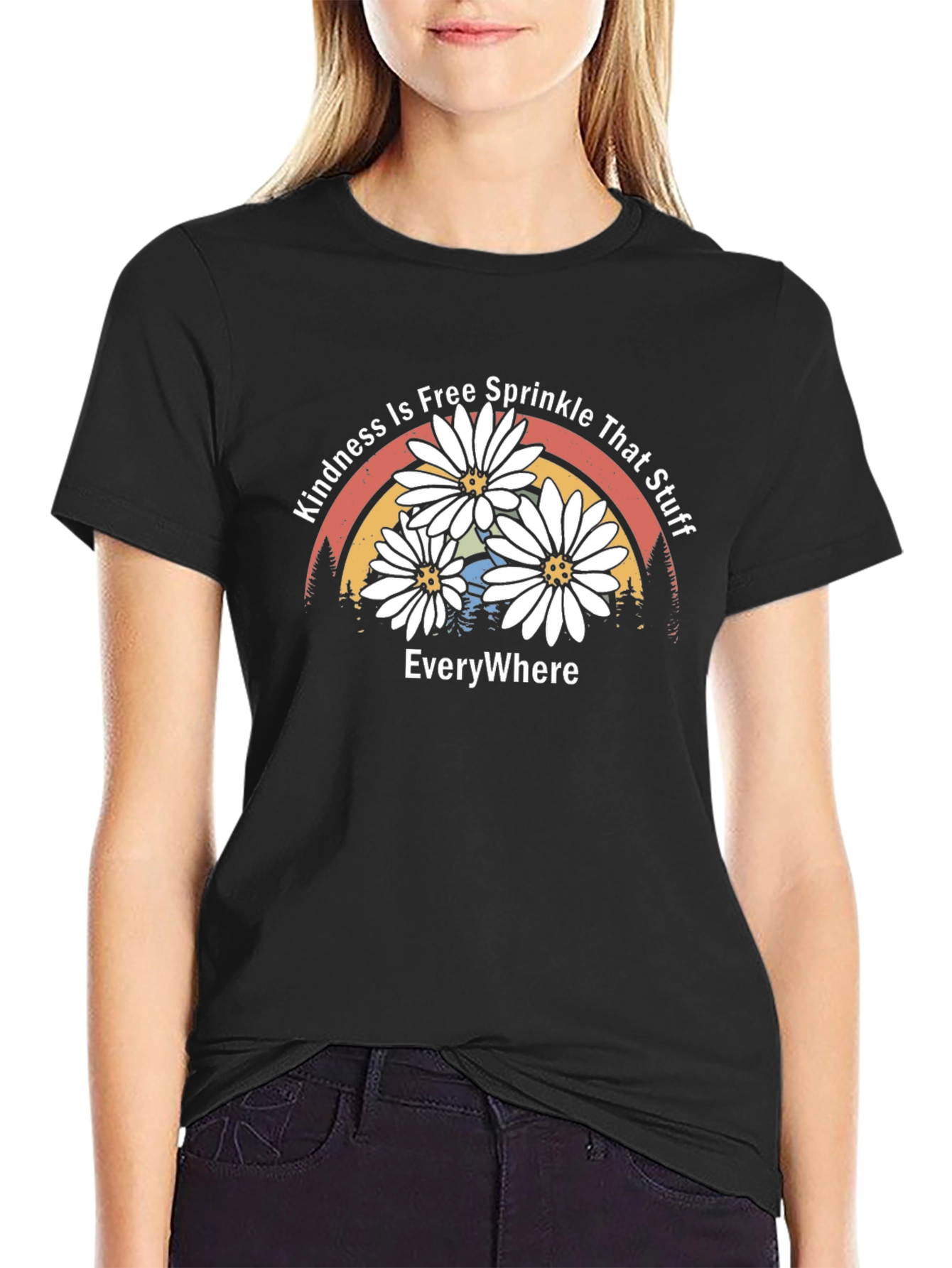 Kindness Is Free T-Shirt - Sprinkle That Stuff Everywhere