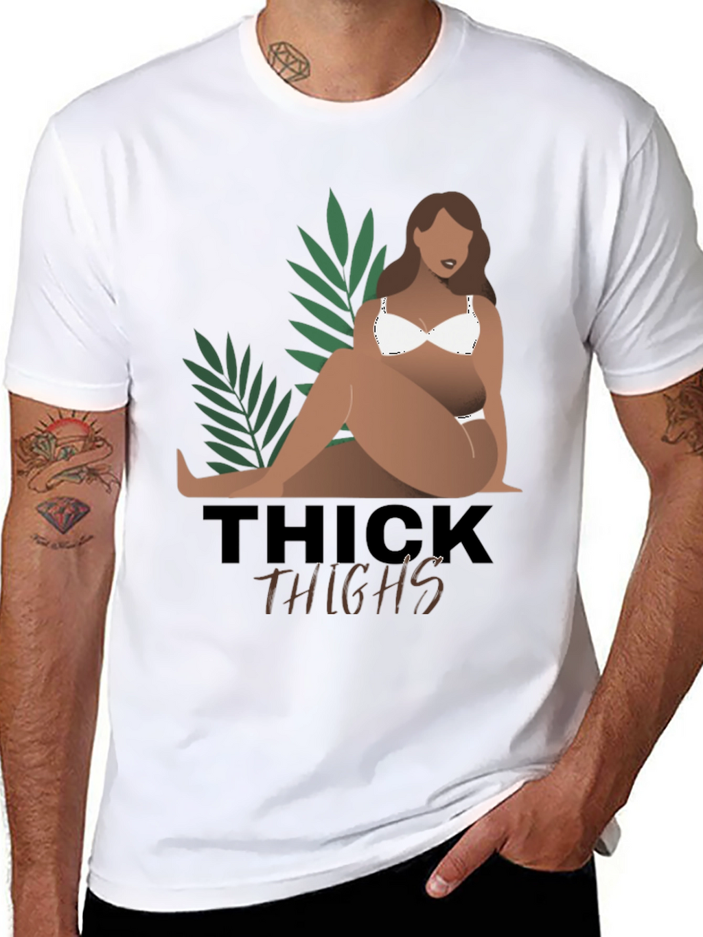 Thick Thighs Graphic T-Shirt