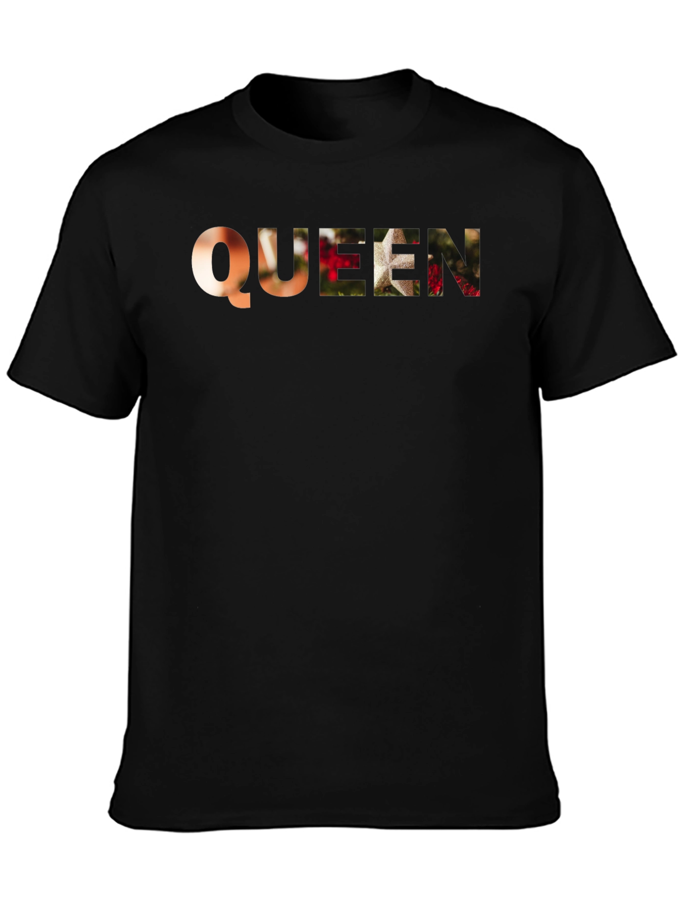 Queen Graphic Tee - Stylish Black T-Shirt