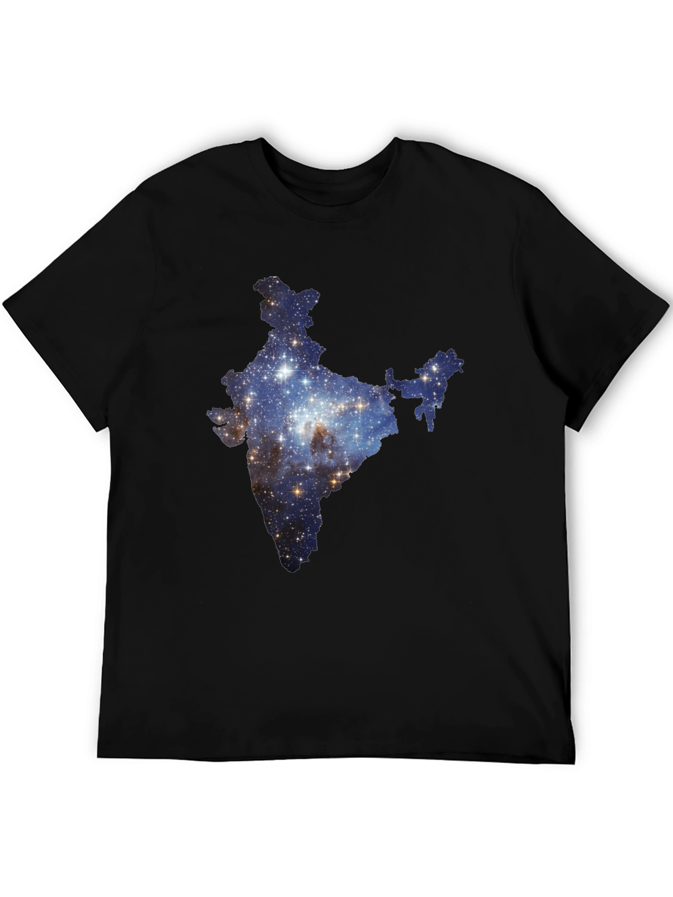 India Galaxy T-Shirt - Cosmic Subcontinent Tee