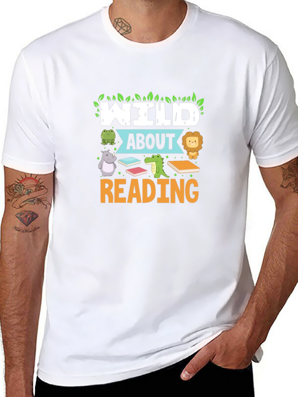 Wild About Reading Graphic Tee