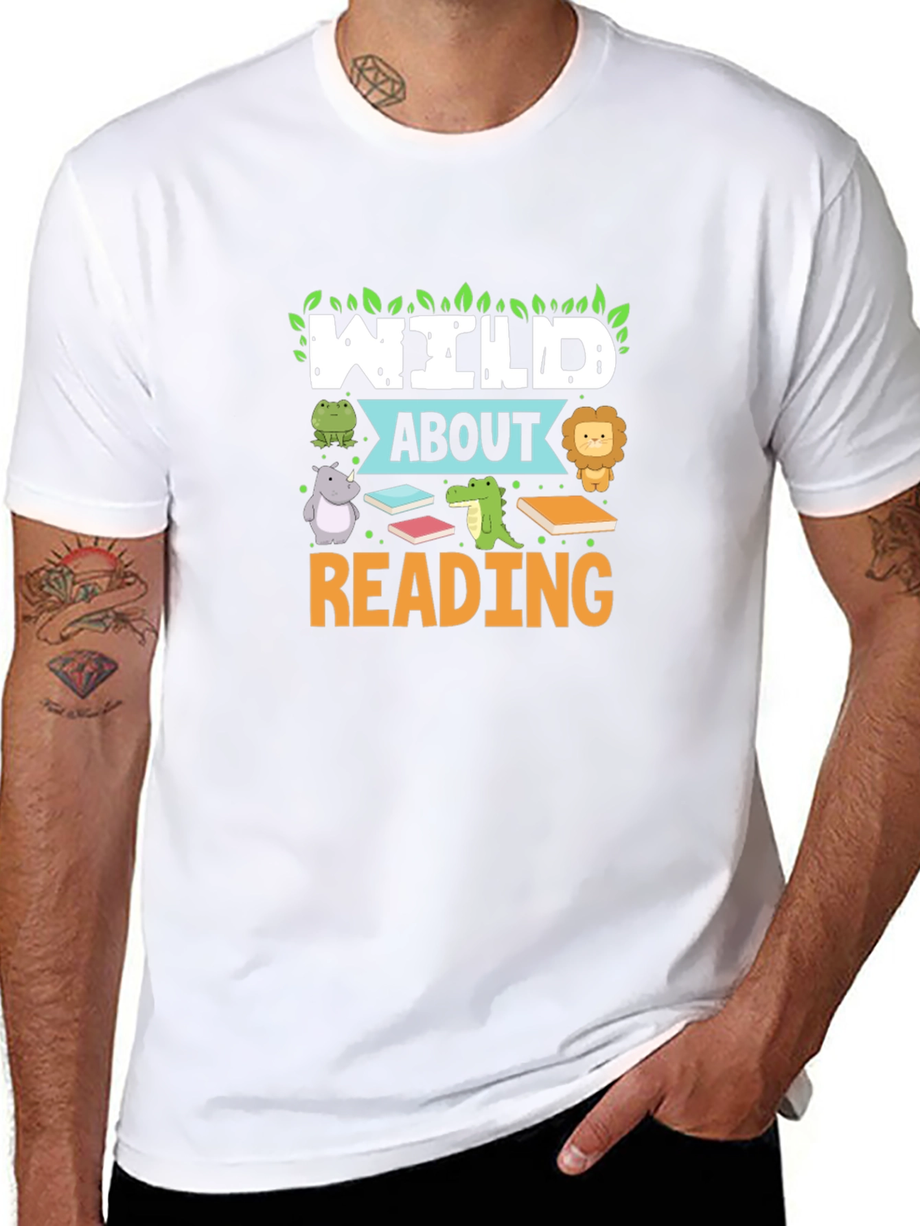 Wild About Reading Graphic Tee