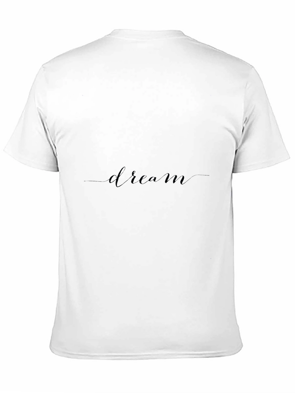 Dream Tee - Black Crew Neck T-Shirt