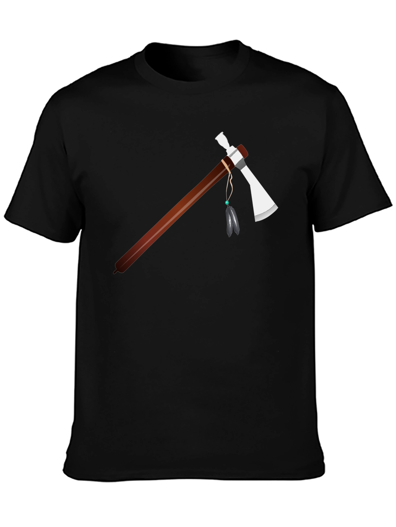 Tomahawk Axe Graphic Tee - Black