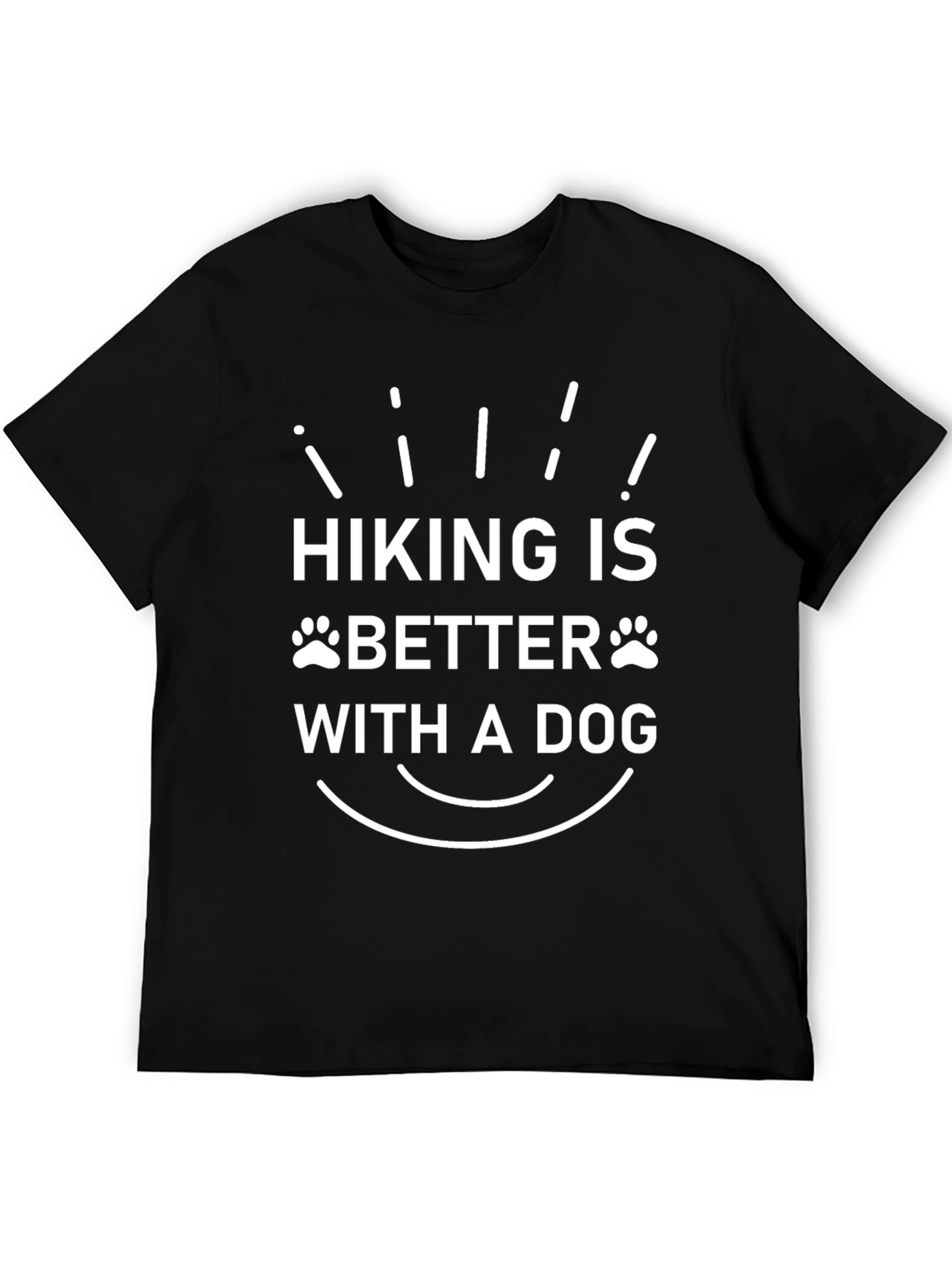 Hiking is Better with a Dog Graphic Tee