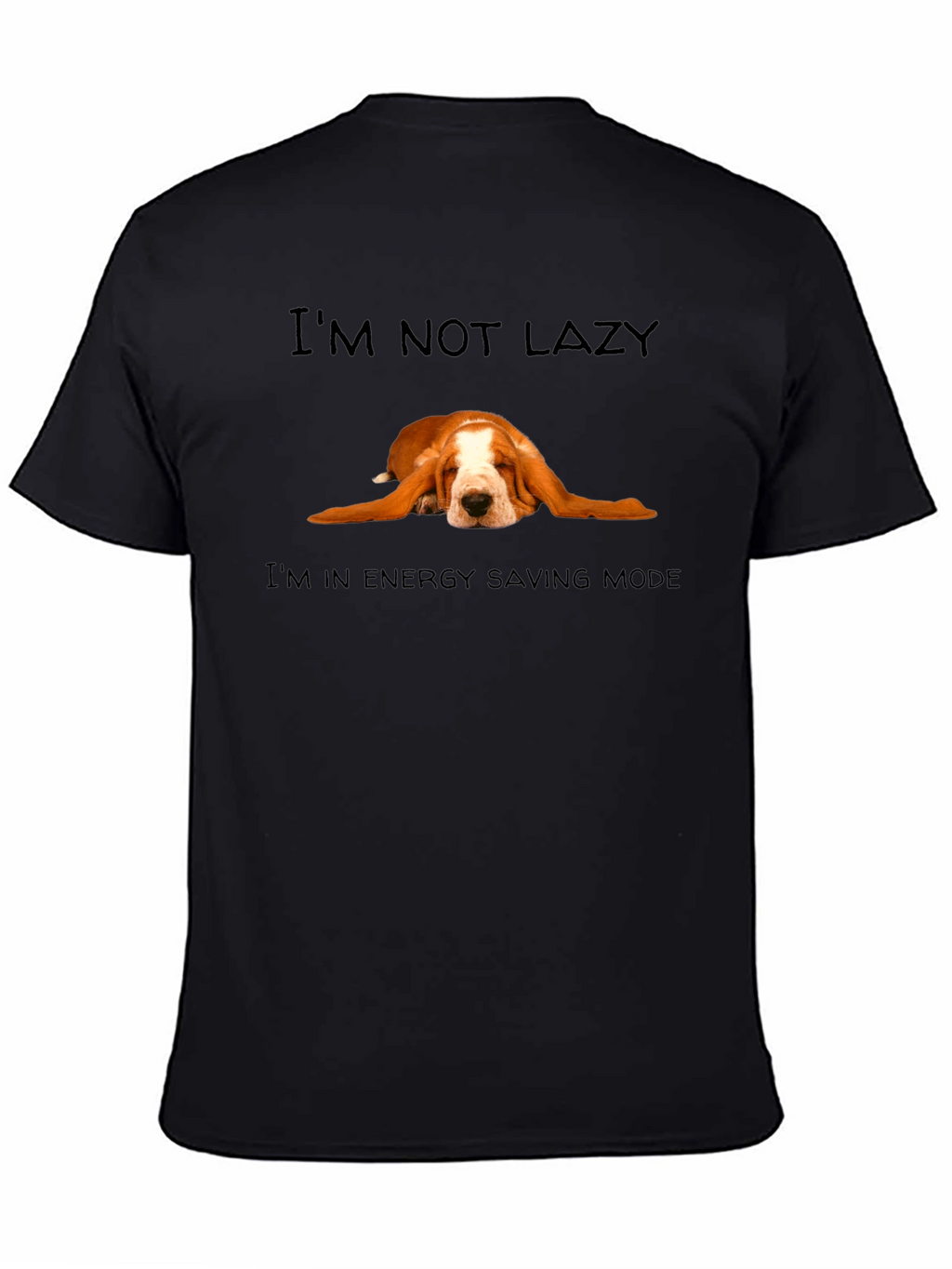 Lazy Dog T-Shirt - Energy Saving Mode Tee