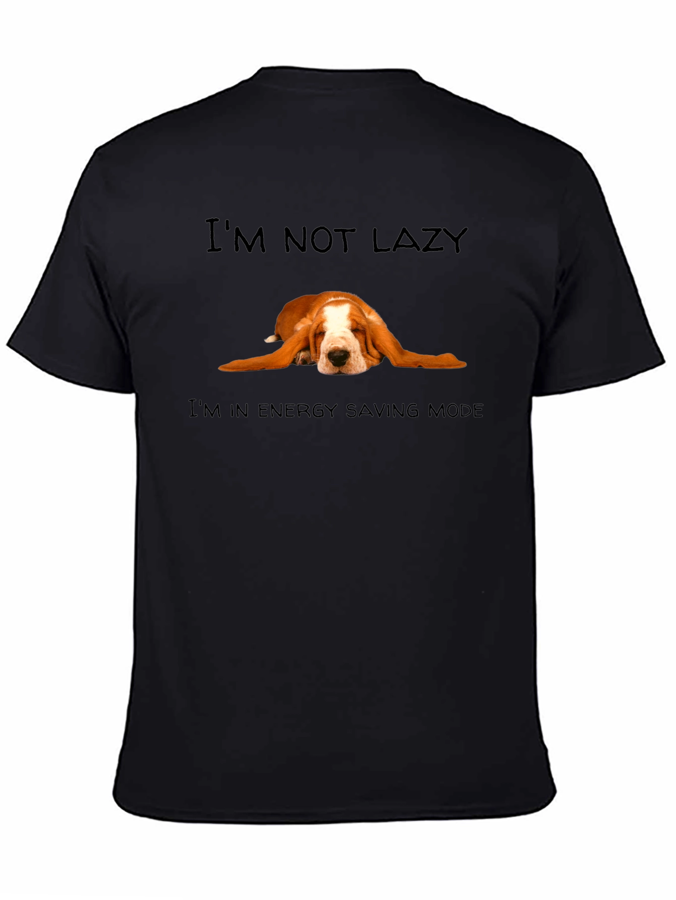 Lazy Dog T-Shirt - Energy Saving Mode Tee