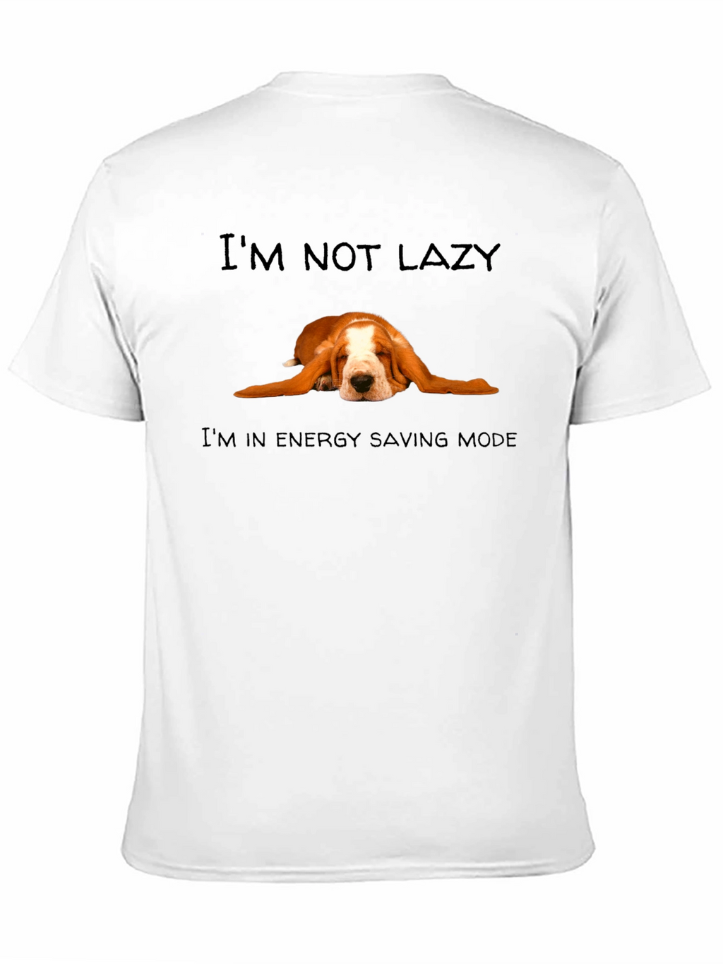 Lazy Dog T-Shirt - Energy Saving Mode Tee