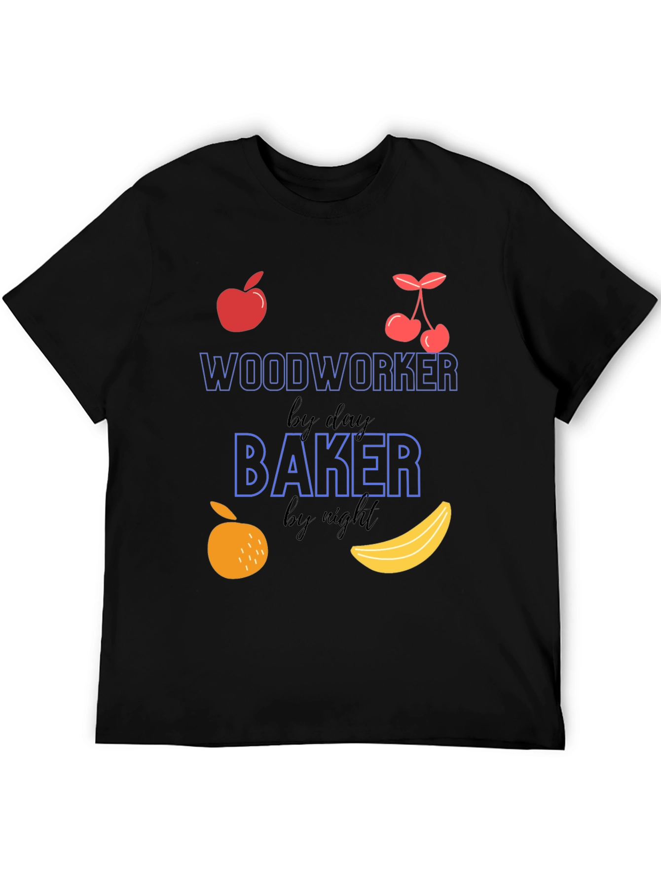 Woodworker by Day Baker by Night T-Shirt