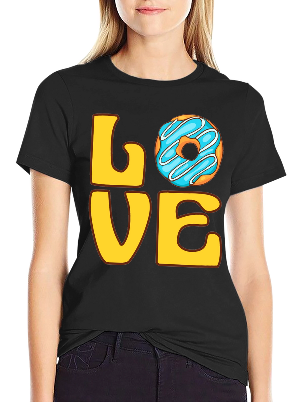 Love Donut T-Shirt - Stylish Graphic Tee