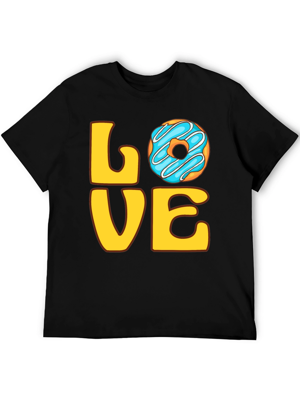 Love Donut T-Shirt - Stylish Graphic Tee