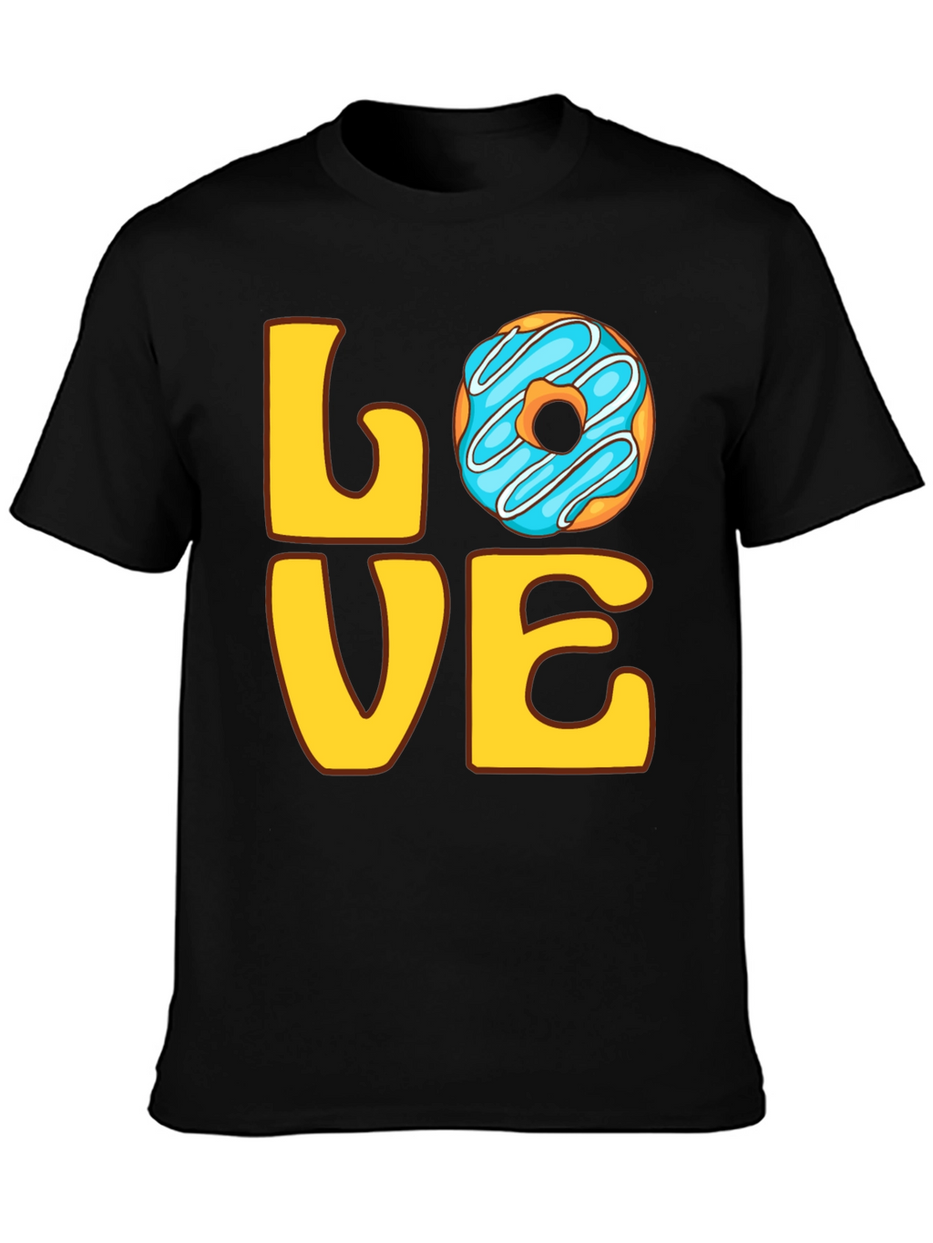 Love Donut T-Shirt - Stylish Graphic Tee