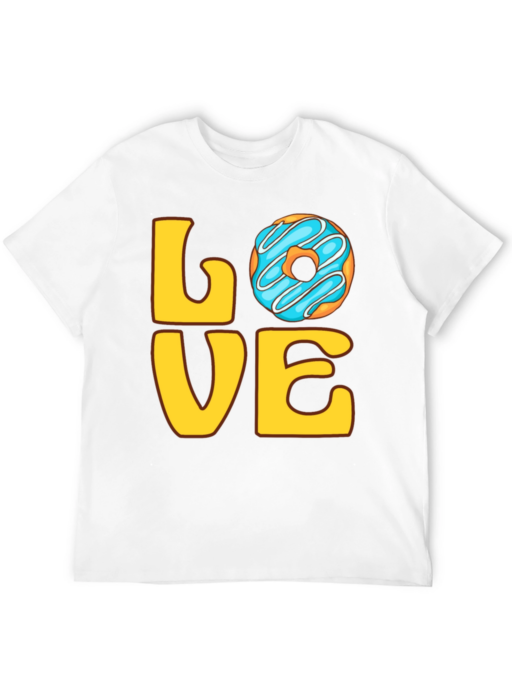 Love Donut T-Shirt - Stylish Graphic Tee