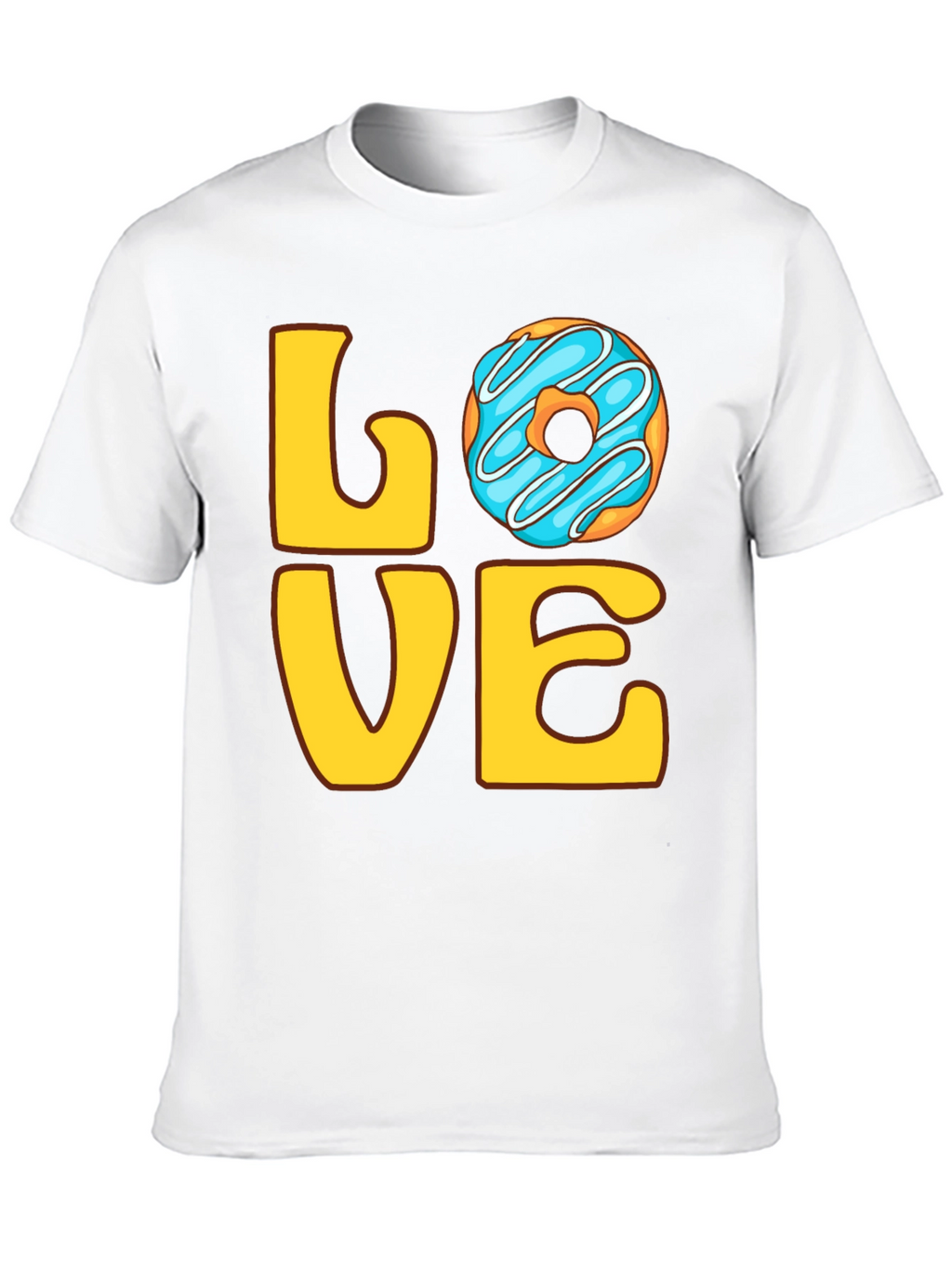 Love Donut T-Shirt - Stylish Graphic Tee