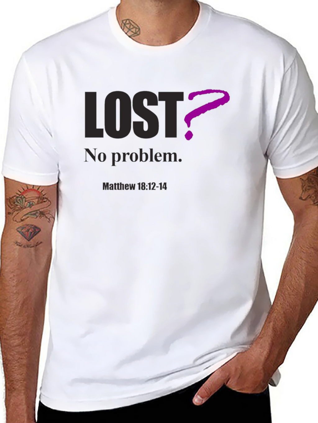 Lost? No Problem. Christian T-Shirt