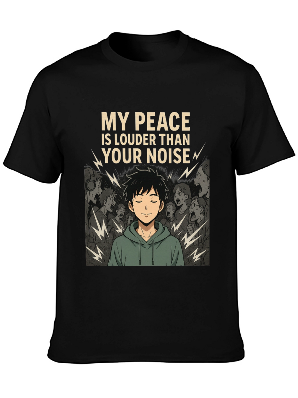 Peace Louder Than Noise Graphic Tee