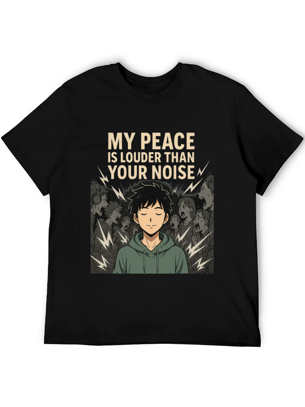 Peace Louder Than Noise Graphic Tee