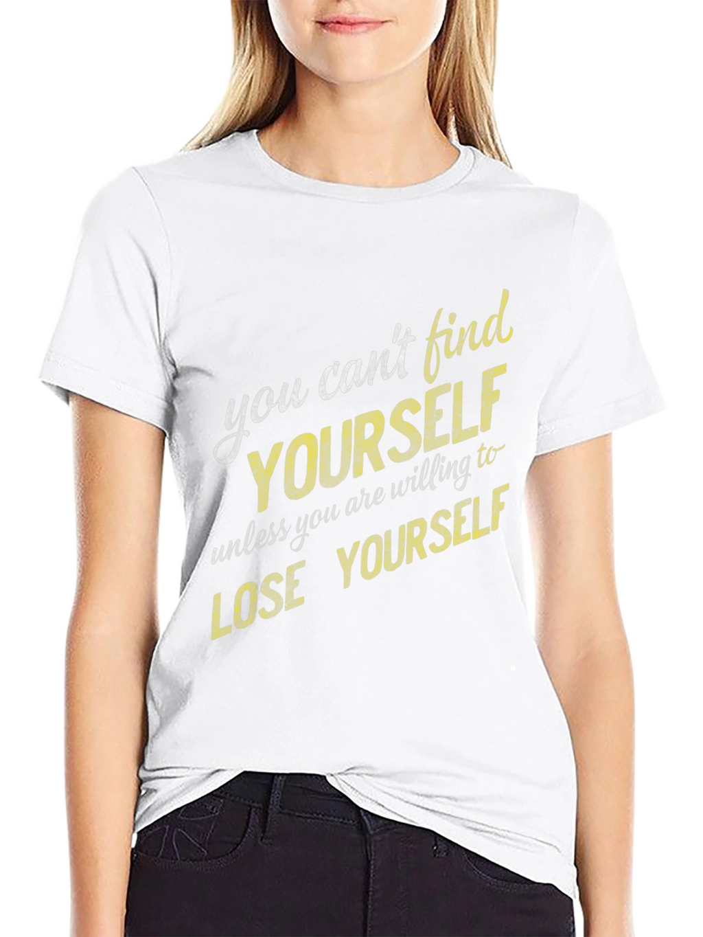 Inspirational Graphic Tee - Find Yourself