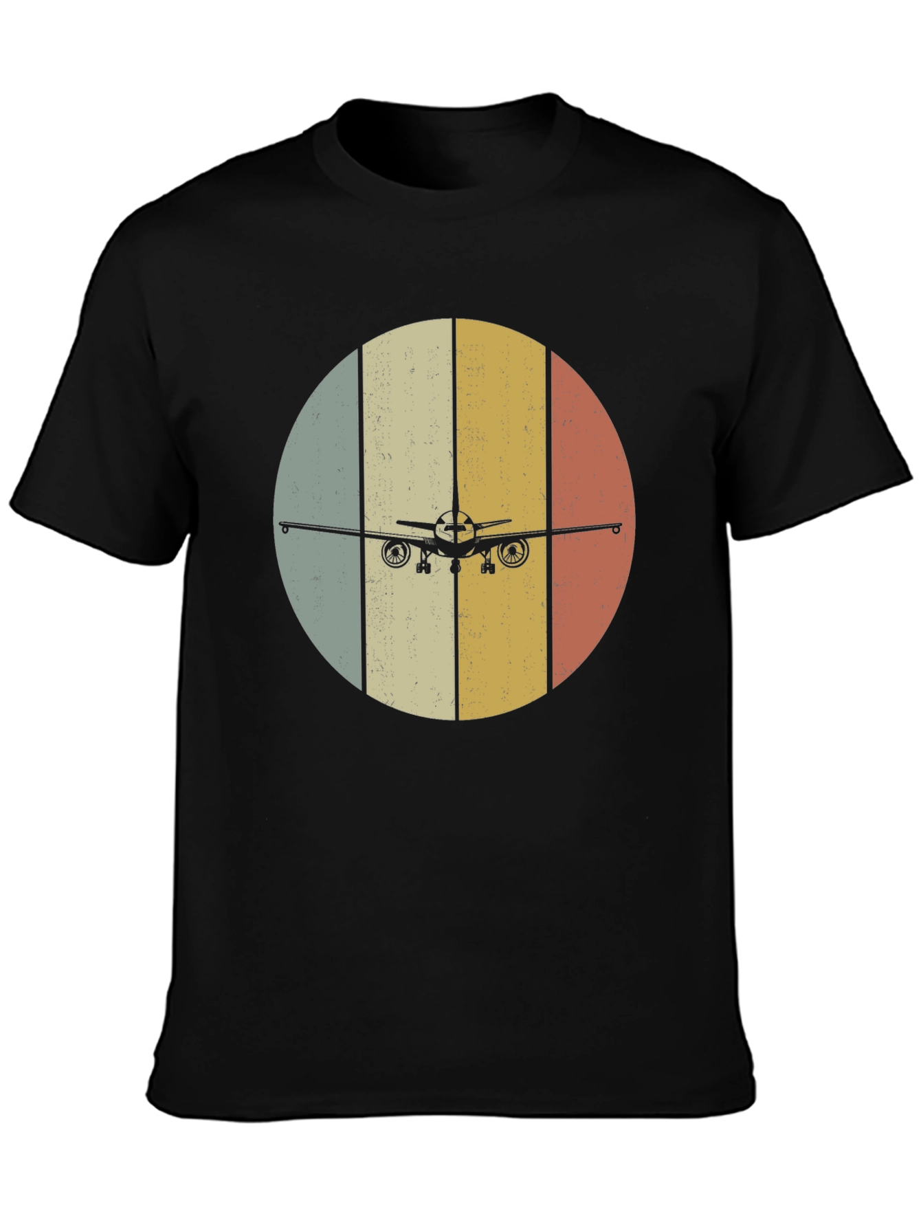 Retro Airplane T-Shirt - Vintage Style Aviation Tee