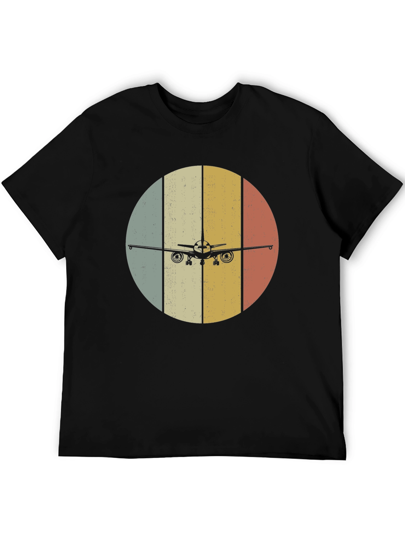 Retro Airplane T-Shirt - Vintage Style Aviation Tee