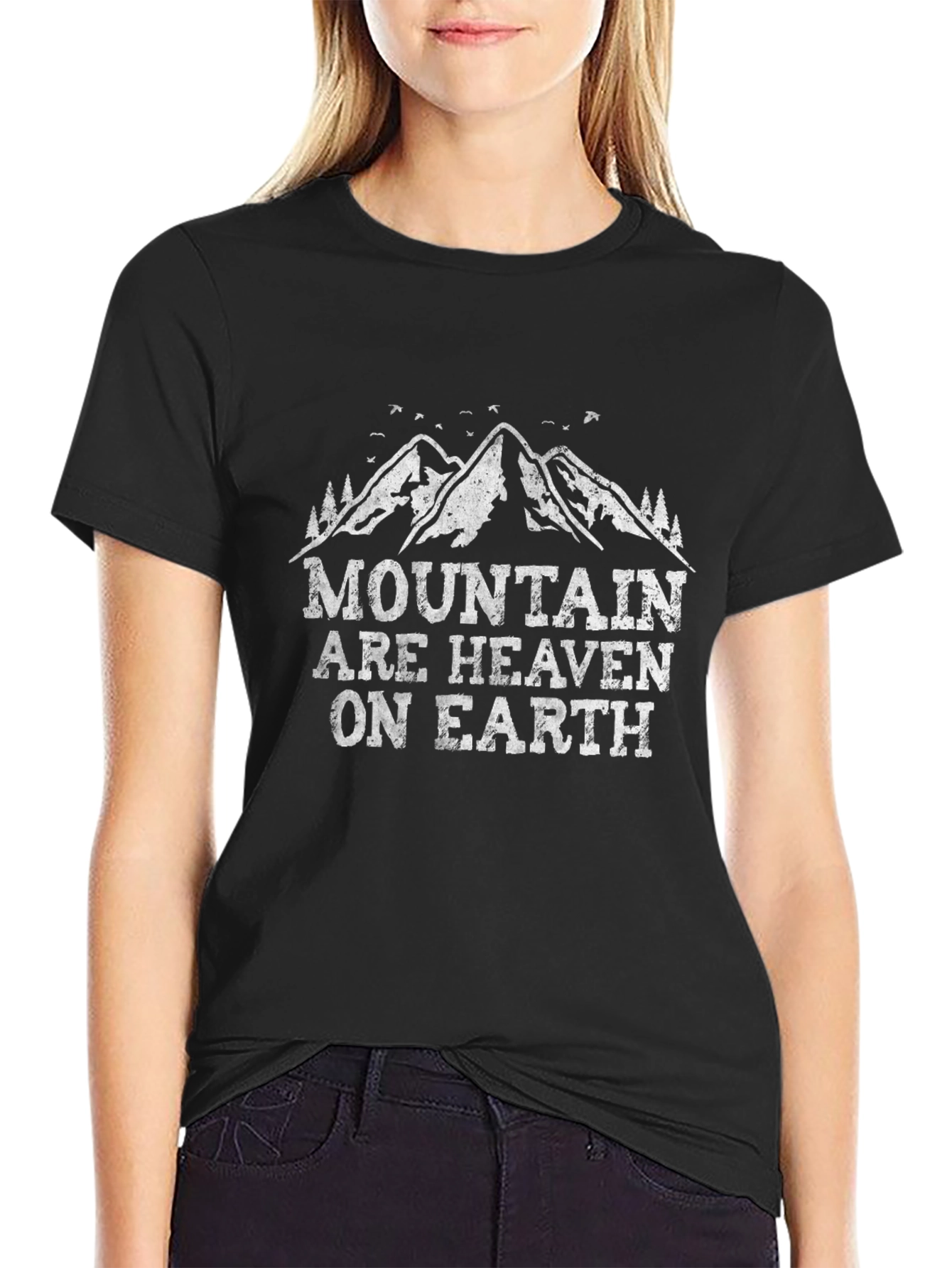 Mountain Heaven Earth Graphic Tee