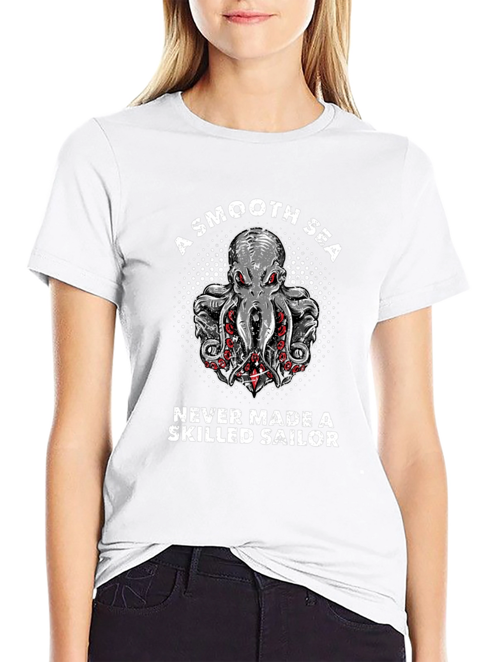 A Smooth Sea Octopus Graphic T-Shirt