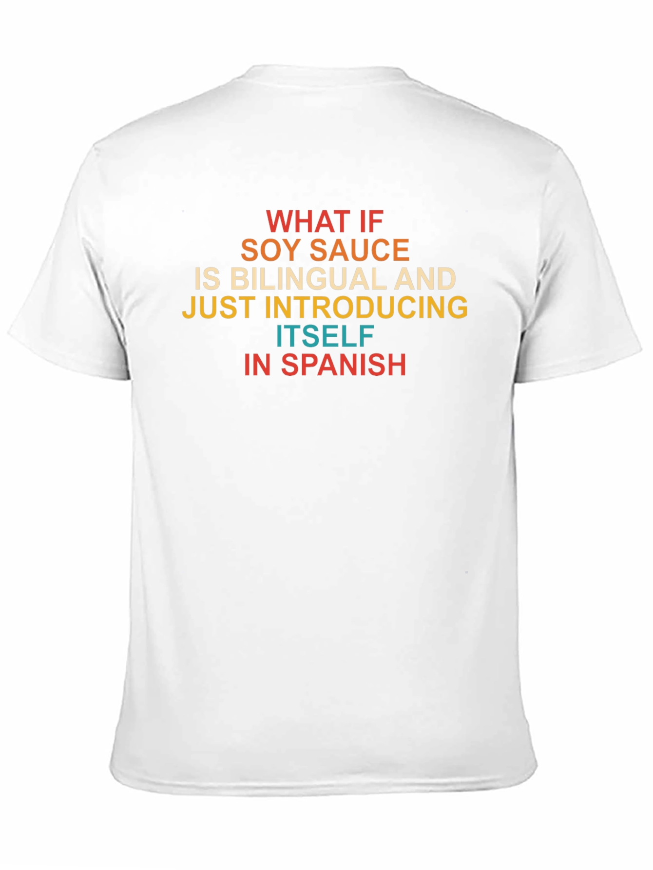 Bilingual Soy Sauce Graphic T-Shirt