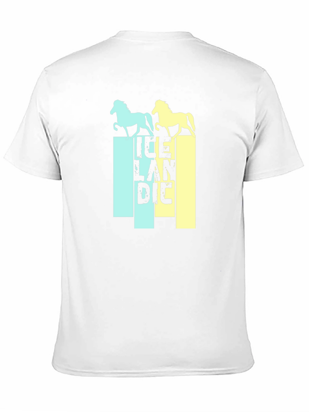 Icelandic Horse Graphic Tee - Black