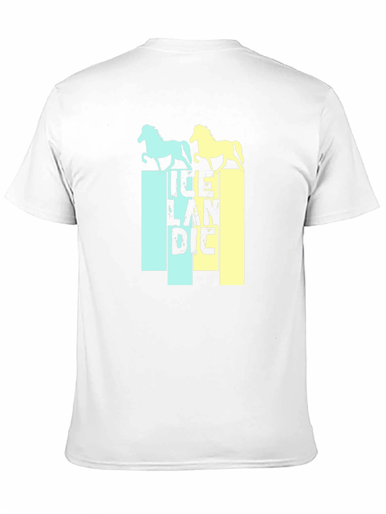 Icelandic Horse Graphic Tee - Black