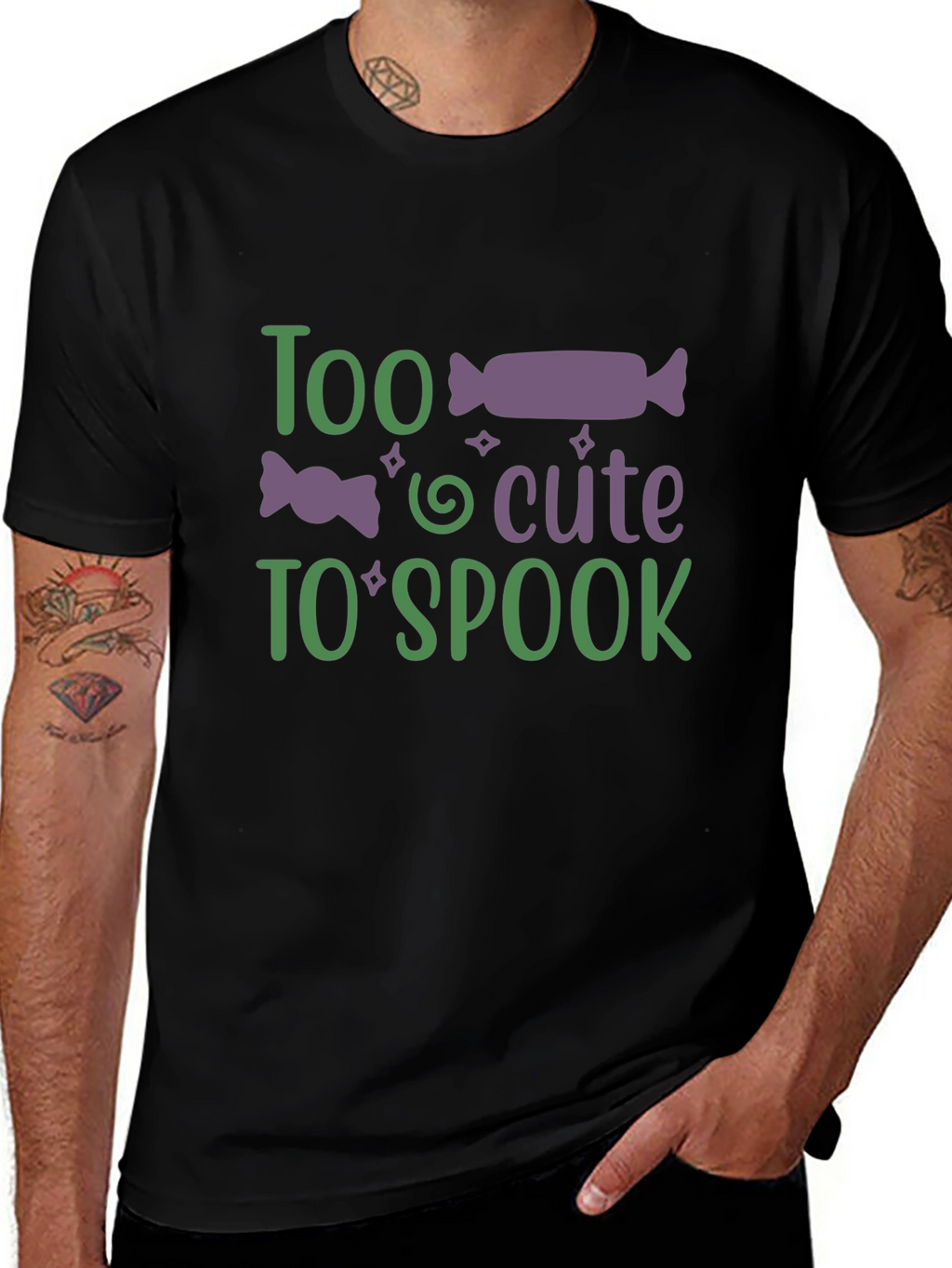 Too Cute to Spook Halloween T-Shirt