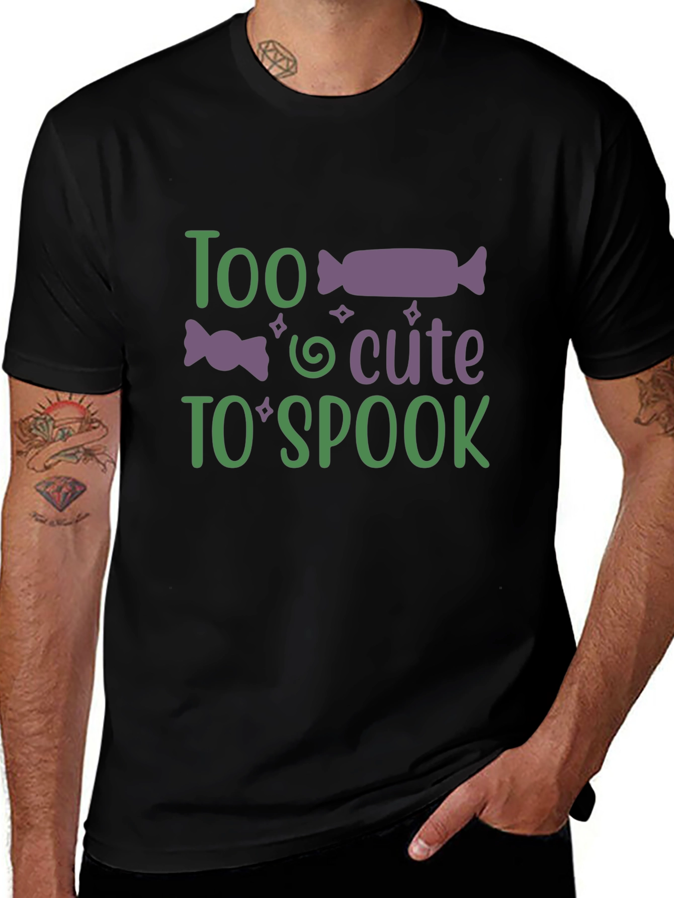 Too Cute to Spook Halloween T-Shirt