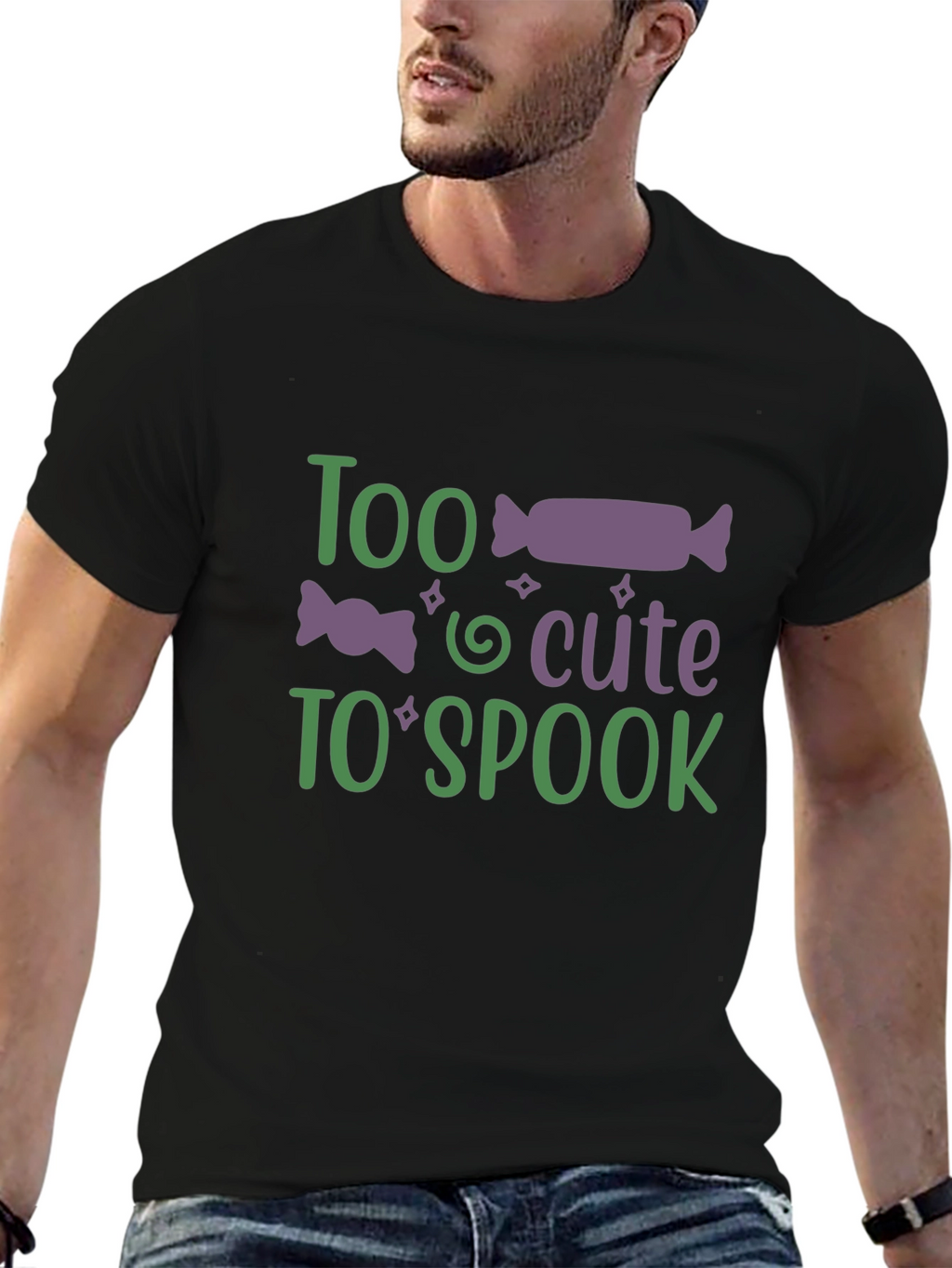 Too Cute to Spook Halloween T-Shirt