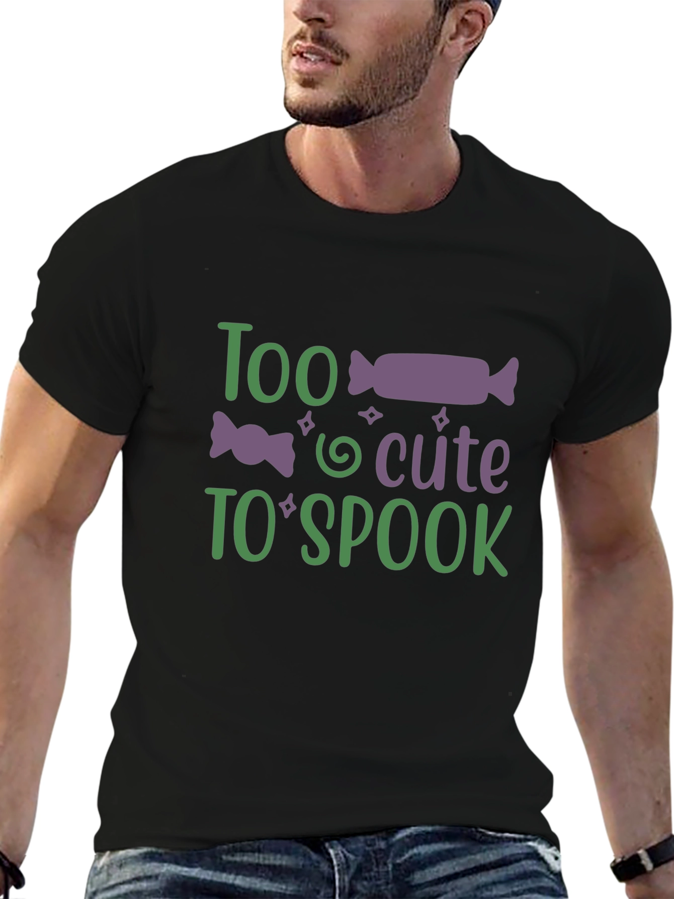 Too Cute to Spook Halloween T-Shirt