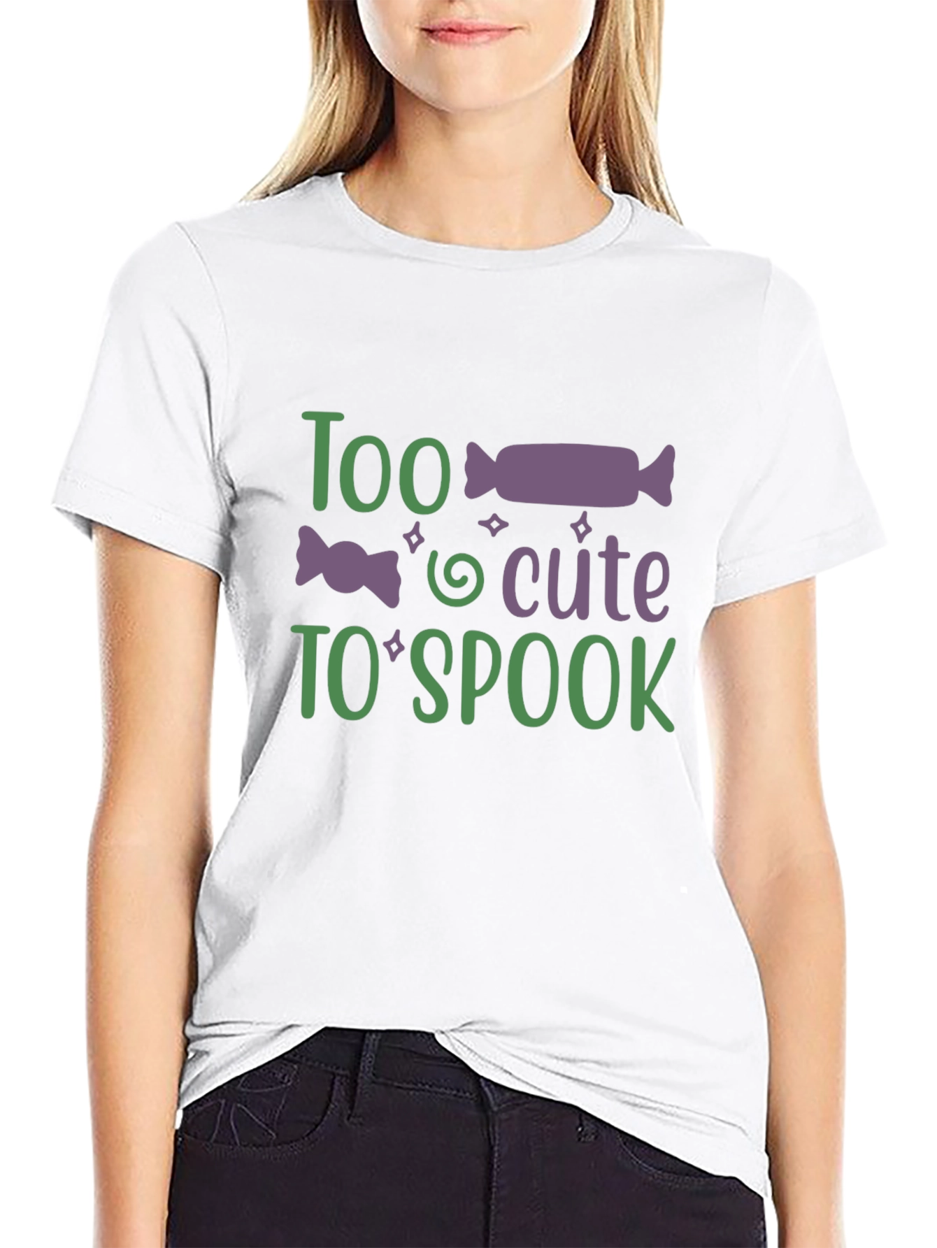 Too Cute to Spook Halloween T-Shirt