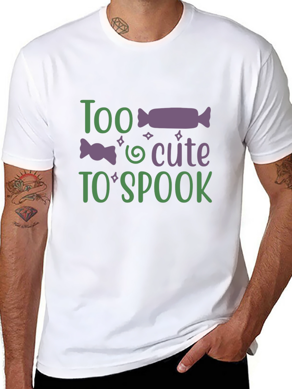 Too Cute to Spook Halloween T-Shirt