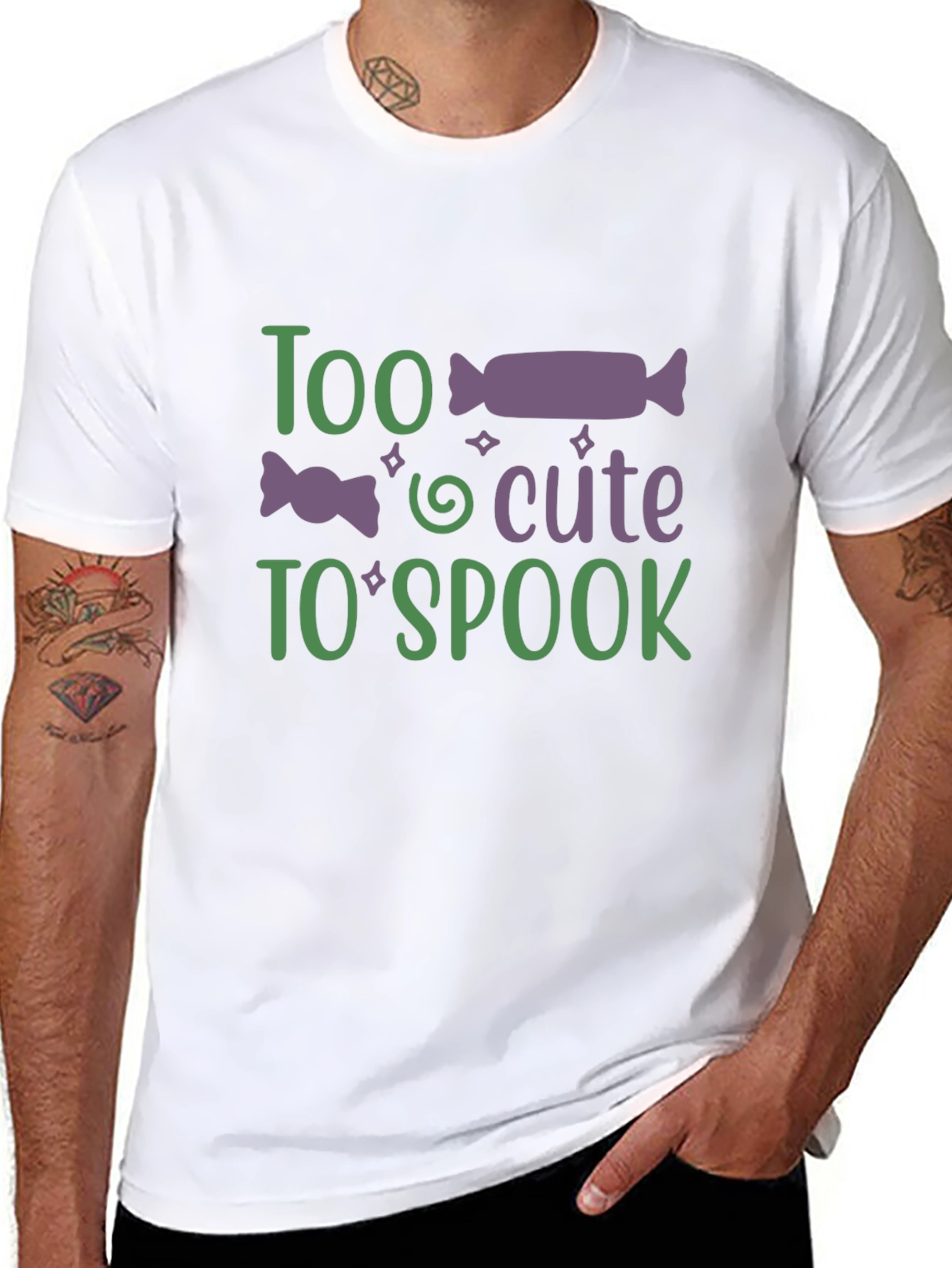 Too Cute to Spook Halloween T-Shirt