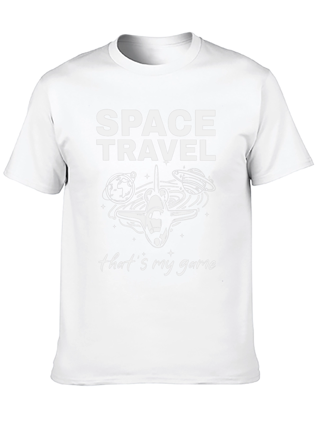 Space Travel T-Shirt - Thats My Game Tee