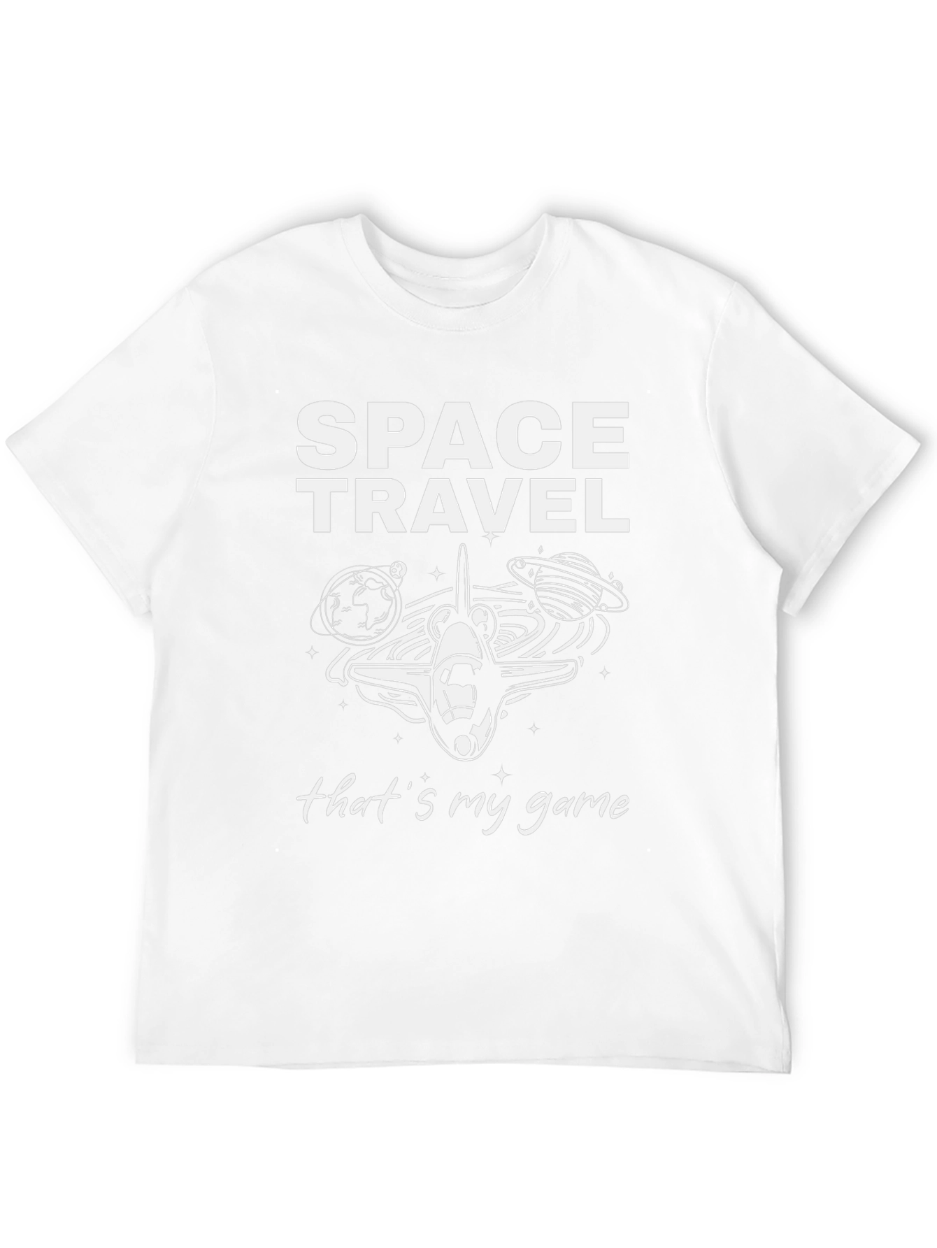Space Travel T-Shirt - Thats My Game Tee