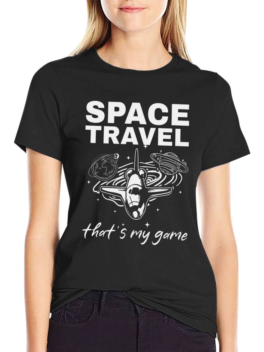 Space Travel T-Shirt - Thats My Game Tee