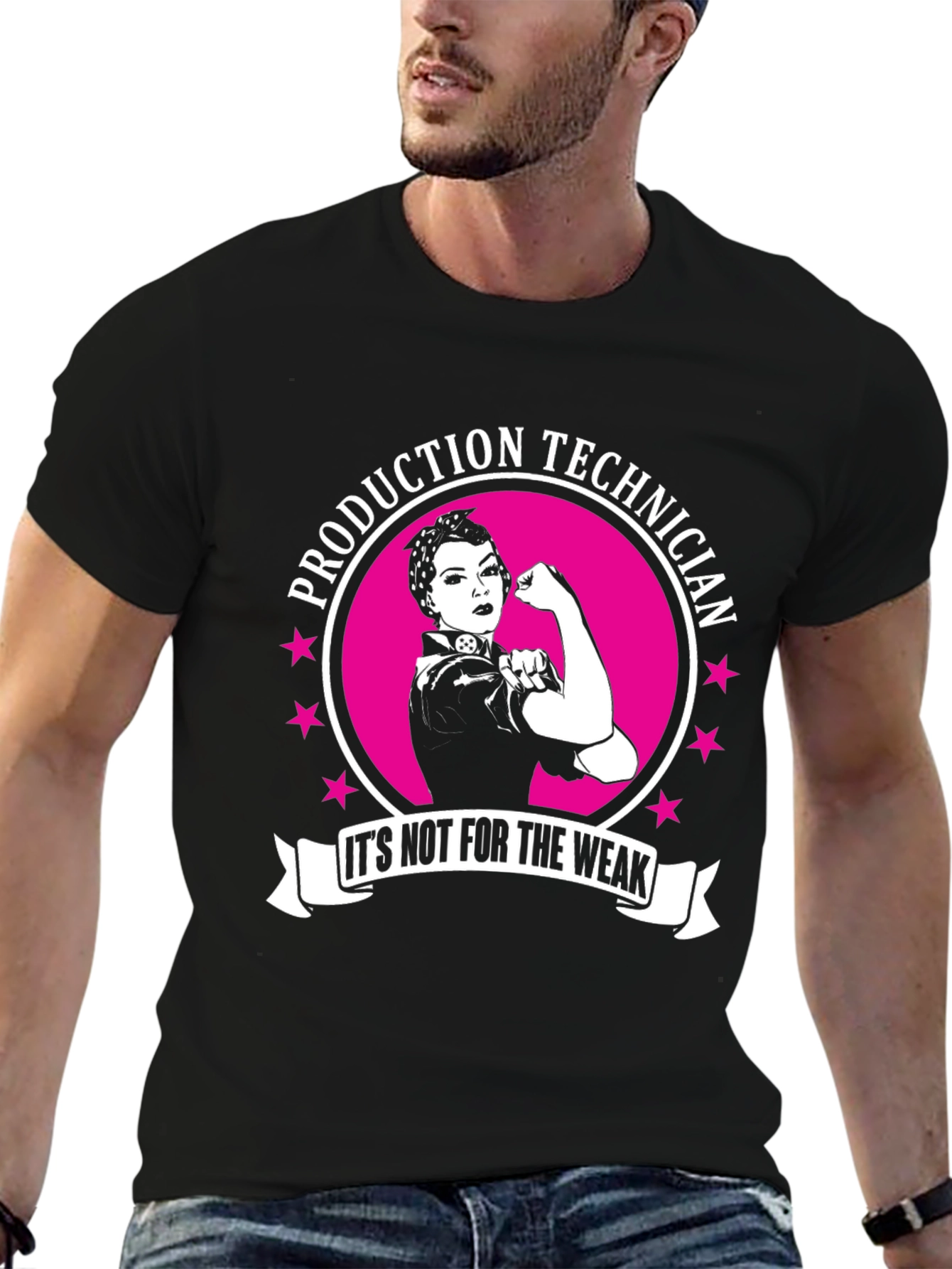 Production Technician Womens Empowerment T-Shirt