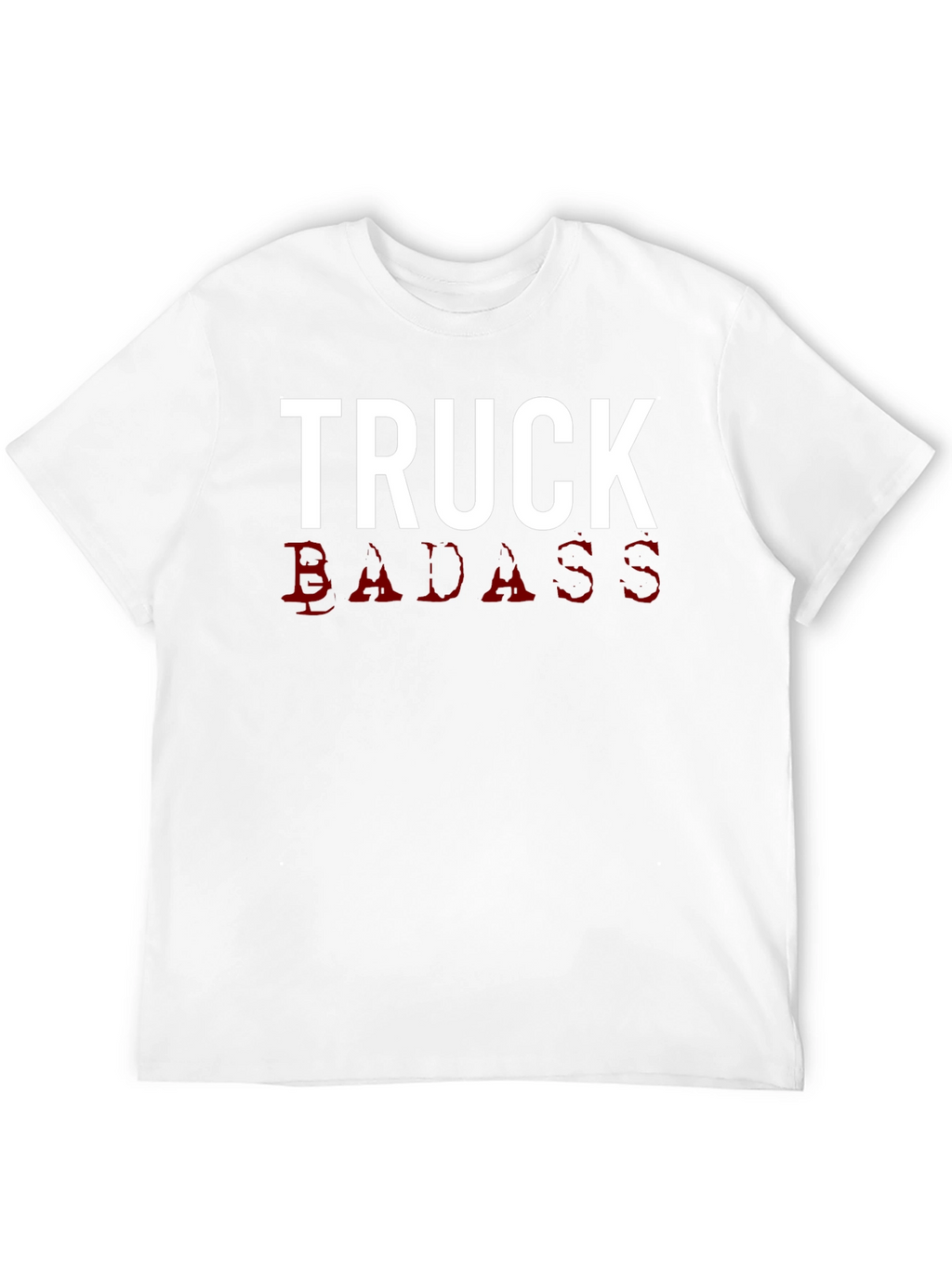 Truck Badass Graphic Tee - Mens Black T-Shirt