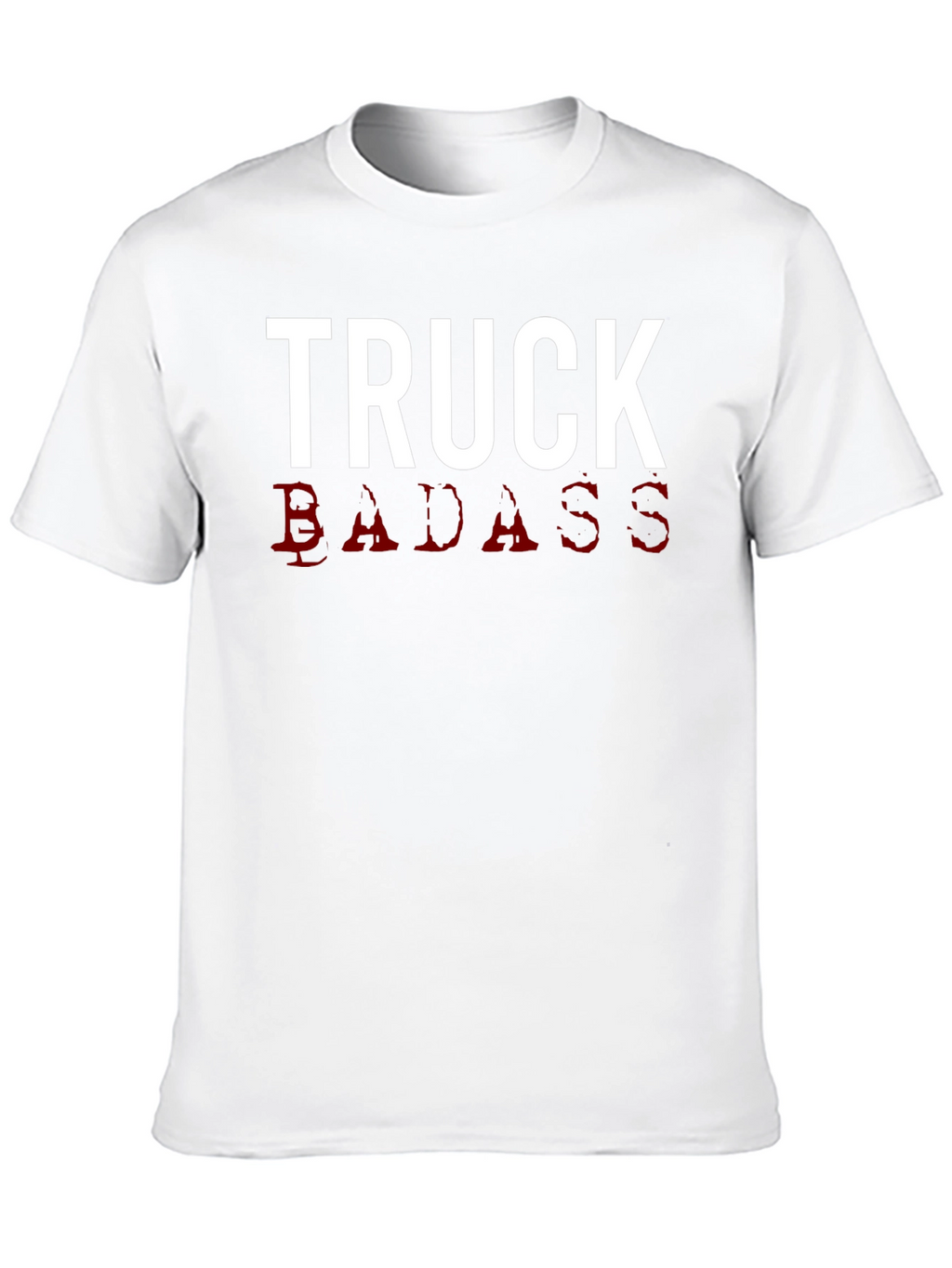 Truck Badass Graphic Tee - Mens Black T-Shirt