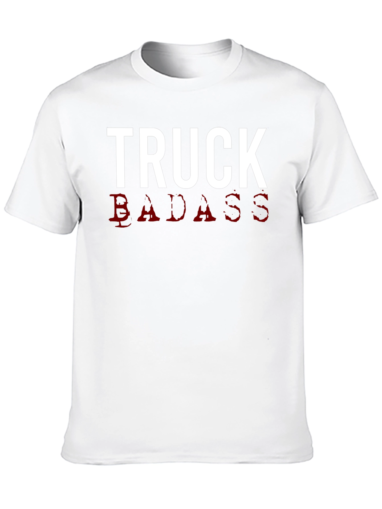 Truck Badass Graphic Tee - Mens Black T-Shirt