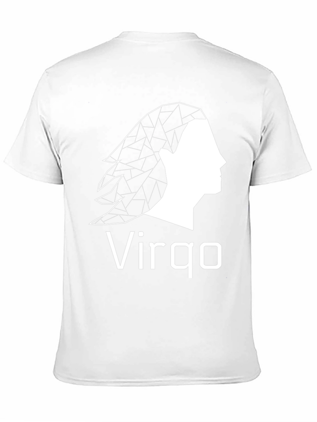 Virgo Zodiac Graphic Tee - Black Casual T-Shirt