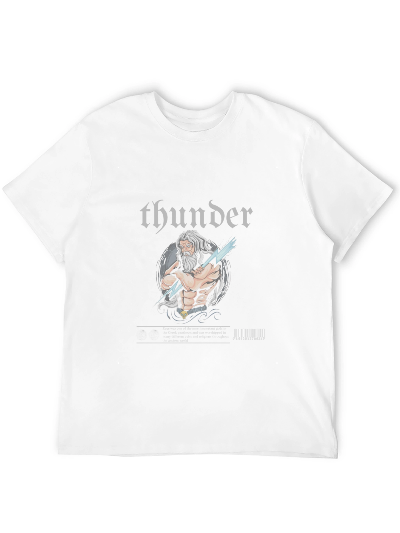 Thunder Graphic Tee - Zeus Design
